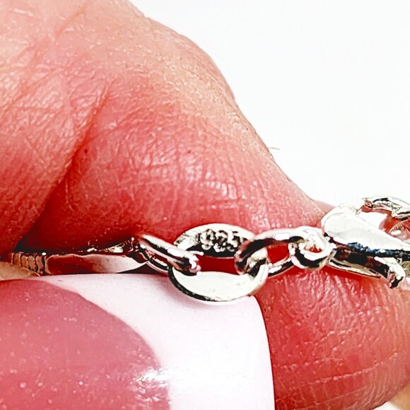 Diamond accent pendant in 14K yellow gold vermeil over 925 Sterling Silver 20 in - Picture 4 of 4